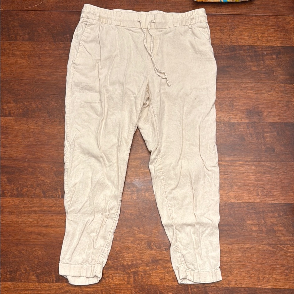Women's Linen Joggers
